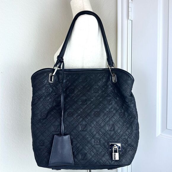 Louis Vuitton LV Hand Bag LiliaGM Black Monogram Antia - Picture 7 of 16